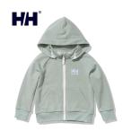 ヘリーハンセン HELLY HANSEN ロゴフルジップスウェットフーディー HJ32305 AH アクアグレー キッズ お得 子供服 子ども ジュニア スウェット パーカー