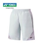 ショッピング日本代表 ヨネックス YONEX ニットハーフパンツ 15188 326 アイスグレー メンズ テニス ソフト日本代表着用モデル バドミントン ハーフパンツ ズボン ボトムス