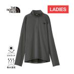 ザ・ノース・フェイス ノースフェイス ロングスリーブフラッシュドライジップアップ NTW62311 ZC ミックスチャコール レディース 2024秋冬モデル Tシャツ ロンT