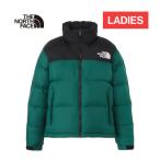 ザ・ノース・フェイス ノースフェイス ショートヌプシジャケット NDW92335 TG TNFグリーン レディース 2024秋冬モデル ダウンジャケット ショート丈 短め