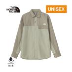 ザ・ノース・フェイス ノースフェイス ロングスリーブヌプシシャツ NR11961 CC キャバングレー×クレイグレー メンズ レディース お得 長袖シャツ カジュアル