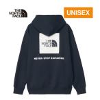 ザ・ノース・フェイス ノースフェイス バックスクエアロゴフーディ NT62348 UN アーバンネイビー メンズ レディース 2024秋冬モデル パーカー ファッション