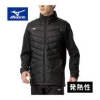 ミズノ MIZUNO テックフィルブレスサーモジャケット 32MEB535 09 ブラック メンズ レディース 2024秋冬モデル ジャケット トレーニングウェア 発熱素材 保温