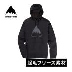 バートン BURTON オーク プルオーバーフーディー 162231 True Black Heather トゥルーブラックヘザー メンズ 2025冬モデル ウィンター トップス