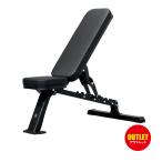訳あり リーディングエッジ LEADING EDGE マルチポジションベンチ コンパクト LE-B80C-T BLACK ブラック(コンパクト) ダンベル フラットベンチ 折りたたみ式