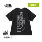 ザ・ノース・フェイス ノースフェイス ショートスリーブビッグルートティー NTJ32578 K ブラック キッズ 2025春夏モデル トップス 半袖Tシャツ ビッグロゴ