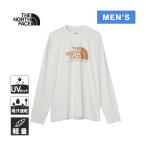 ショッピングノースフェイス tシャツ ザ・ノース・フェイス ノースフェイス ロングスリーブウォータースムースティー NT12432 WD ホワイトデューン メンズ 2025春夏モデル アクティブウェア