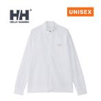 ヘリー・ハンセン HELLY HANSEN ロングスリーブフルジップラッシュガード HH82406 CW クリアホワイト メンズ レディース 2025春夏モデル ラッシュガード