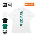 ニューエラゴルフ NEW ERA GOLF 半袖 鹿の子 ポロシャツ バーチカルロゴ メンズ レディース ゴルフ ウェア トップス 通気性 鹿の子編み アウトドアスポーツ