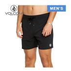 ボルコム Volcom Lido Solid Trunks A2512503 BLK ブラック メンズ ボトムス ショートパンツ 短パン 後ろポケット付き 黒