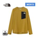 ザ・ノース・フェイス ノースフェイス エクスペディションドライドットクルー NT12123 AM アンバーグリーン メンズ 2025春夏モデル ベースレイヤー 抗菌 防臭