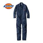 ディッキーズ Dickies ストレッチCVC長袖ツナギ D-746 ネイビー メンズ レディース DICKIES オールインワン つなぎ 長袖 ロングパンツ 長ズボン 作業服