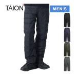 タイオン TAION ベーシック ダウンパンツ TAION-131RS メンズ ロングパンツ ボトムス ズボン カジュアル ウェア 保温 防寒 暖かい 洗濯 手洗いOK クリスマス