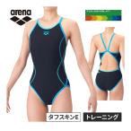 ショッピングプールバック ★26年春夏新商品★ アリーナ arena トレーニングワンピース AS6SWM01L BKBL ブラック×ブルー レディース 2026春夏モデル 水着 スイムウェア オープンバック