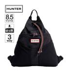 ショッピングサコッシュ ハンター HUNTER トラベル マルチファンクション パッカブル バックパック UBB7125NRS RBO ブラック/レッドボックスロゴ リュック ショルダーバッグ サコッシュ