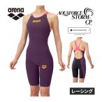 アリーナ arena レーシングワンピーススパッツ AS6SRC00L PKGD ピンク×ゴールド レディース 2026モデル 水着 スイムウエア オープンバック トップレーシング
