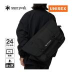 *8/16 до отметка 6 раз * Snow Peak snowpeakg крышка сумка "почтальонка" 100261SB08 BLACK черный Reflect "губа" Stop отражающий видимость водоотталкивающий 