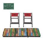  Logos LOGOS Old Wooden круг мытье Cart стол комплект 2 73188046 стол стул табурет стул стул отдых барбекю BBQ кемпинг уличный поле 