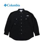 コロンビア Columbia バハマ II ロングスリーブシャツ FM7048 010 ブラック ★2022春夏モデル★長袖 タウンユース アウトドア キャンプ フェス メンズ Tシャツ
