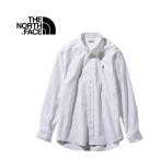 ノースフェイス THE NORTH FACE ロングスリーブヒムリッジシャツ NR11955 W ホワイト メンズ ★秋冬モデル★ 長袖 ボタンシャツ カジュアル オックスフォード