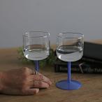 HAY TINT WINEGLASS SET OF 2（Clear and ja