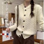 ニットフードレディースゆったりシル...