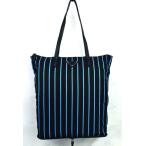 Yahoo! Yahoo!ショッピング(ヤフー ショッピング)プラダ ショッピングバッグ 日本未発売 PRADA 9Y16OE 折りたたみコンパクト TESSUTO×SAFFIANO CALF LEATHER 男女兼用 黒×ライトブルー