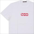 シュプリーム SUPREME x LOUIS VUITTON(ルイ・ヴィトン) Monogram Box Logo Tee (Tシャツ) WHITE 418-000075-030+【新品】(半袖Tシャツ)