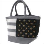 Ron Herman(ロンハーマン) Suede American Flag Tote Bag (トートバッグ) BLACK 277-002468-011x【新品】(グッズ)
