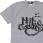 新品 ブラック コムデギャルソン BLACK COMME des GARCONS x ナイキ NIKE Country TEE Tシャツ GRAY グレー 灰色 200008516052 半袖Tシャツ