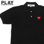 新品 プレイ コムデギャルソン PLAY COMME des GARCONS MENS RED HEART POLO SHIRT ポロシャツ BLACKxRED 218000433053 TOPS