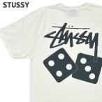 新品 ステューシー STUSSY DICE PIG.DYED TEE ピグメント ダイ Tシャツ スケート ストリート エイトボール ストックロゴ  200009579046 半袖Tシャツ