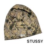 新品 ステューシー STUSSY SKULLCAP DIGI CAMO スカル ニット キャップ スケート ストリート エイトボール ストックロゴ 265002008015 ヘッドウェア