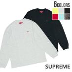 新品 シュプリーム SUPREME 25FW Small Box L/S Tee スモールボックス 長袖Tシャツ ロンT ロゴ ワッペン 綿100% カットソー トップス 25AW 202007776