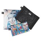 新品 ジャン ミシェル バスキア Jean-Michel Basquiat x ローキー LOQI Zip Pouch Set ポーチ バッグ 3個セット MULTI マルチ 288001223019 グッズ BUYERS PUSH