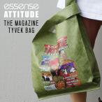 新品 エッセンス essense x アティチュード ATTITUDE THE MAGAZINE TYVEK BAG タイベック バッグ OLIVE オリーブ 999006523015 グッズ