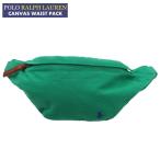 新品 ポロ ラルフローレン POLO RALPH LAUREN CANVAS WAIST PACK ウエストバッグ GREEN グリーン 289000053015 ヘッドウェア