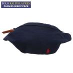 新品 ポロ ラルフローレン POLO RALPH LAUREN CANVAS WAIST PACK ウエストバッグ NAVY ネイビー 289000053017 ヘッドウェア