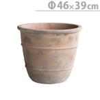 プランター 植木鉢 テラコッタ アンティーク調ポット テラアストラ シリウス 46×39cm