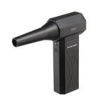 電動エアダスター 充電式 コンパクト 小型 風速31m/s 風量4段階調節 ノズル5種類付属 液晶画面付き ガス不使用 CD-ADE9BK