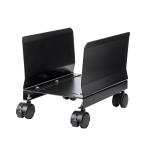 訳あり新品 カバン置台 キャスター付 鞄スタンド 机下 幅調整 ブラック BAG-STN001BKN サンワサプライ 外装に傷・汚れあり