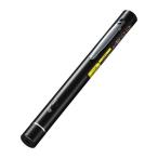 訳あり新品 レーザーポインター 赤 ペン型 PSC 電池 箱にキズ、汚れあり LP-RD315BK サンワサプライ ネコポス非対応