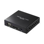 訳あり新品 メディアプレーヤー デジタルサイネージ セットトップボックス HDMI出力 MP4 MP3 対 MED-PL2K102 サンワサプライ 外装に傷・汚れあり