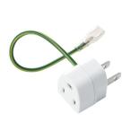  есть перевод новый товар 3P 1 выход earth есть,3P-2P изменение адаптер TAP-AD1N Sanwa Supply упаковка . царапина, загрязнения есть 