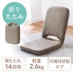  складной сиденье "zaisu" ткань 14 позиций откидывания перевозка возможность держать рука имеется бежевый EZ15-SNCF003BG