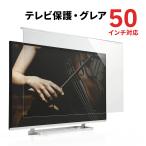 テレビ保護パネル 50インチ対応 液晶テレビ TV カバー 保護 アクリル製 破損防止 傷防止 汚れ防止 ペット 子供 EZ2-CRT016