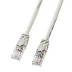 LAN кабель Cat 5e 2m светло-серый LKB5Y-02N Sanwa Supply кошка pohs соответствует 