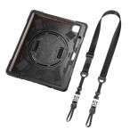 iPad Pro ケース 耐衝撃 ハンドル スタンド ショルダーベルト タッチペン収納 iPad Pro 13インチ M4/2024 PDA-IPAD2017BK2 サンワサプライ