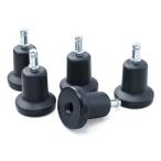チェア用固定脚 シャフト長26mm 5個入り SNC-ADJST4N サンワサプライ