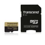 microSDHCカード 16GB 高耐久 ドライブレコーダー向け SDカード変換アダプタ付 Class10 TS16GUSDHC10V Transcend  トランセンド製 ネコポス対応